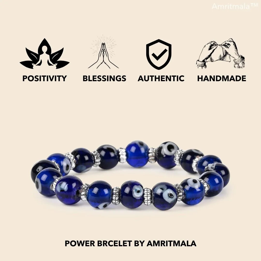DRISTHI POWER BRACELET BY AMRITMALA (DARK BLUE)