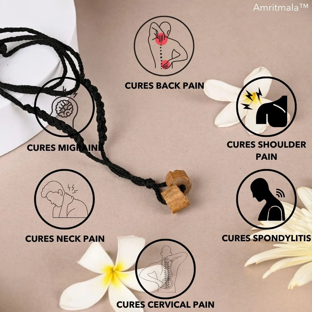 AMRITMALA PURE HERB (BLACK) (FOR CERVICAL PAIN, MIGRAINE, NECK PAIN, SHOULDER PAIN, BACK PAIN, SPONDYLITIS ETC.)(Buy One get one FREE TODAY)